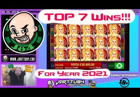 Top 7 Jarttu84 Slot Wins for the Year 2021!!