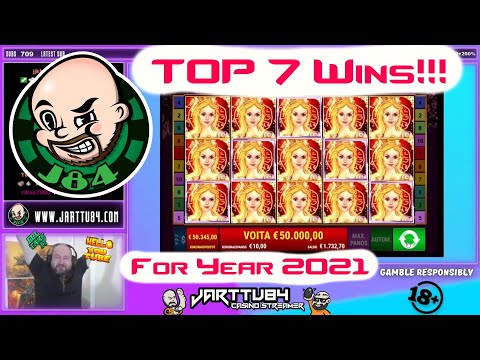 Top 7 Jarttu84 Slot Wins for the Year 2021!!