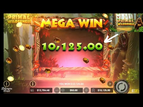 [PRIMAL WILDERNESS SLOT MACHINE] Watch Winning Spins & Mega Win $10,125 !!