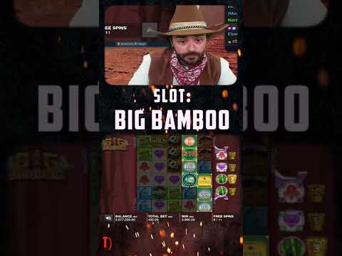 Mega Coin. Roshtein Big Win. Big Bamboo slot #Shorts