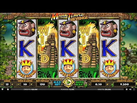 Slot BAR Mayan Temple Revenge Online Record win Macchinette Italia Bet 15€