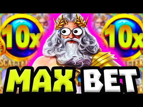 GATES OF OLYMPUS ⚡️ SLOT MAX BET BONUS PAYS HUGE TWICE OMG‼️ *** MEGA BIG WINS ***