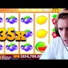 XQC GETS INSANE NEW RECORD WIN ON EXTRA JUICY SLOT! (So Lucky)