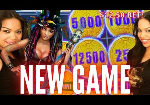 *NEW SLOT * HUGE win!  VooDoo Magic & GOLD STACKS! $12.50 BET