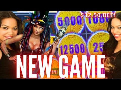 *NEW SLOT * HUGE win!  VooDoo Magic & GOLD STACKS! $12.50 BET