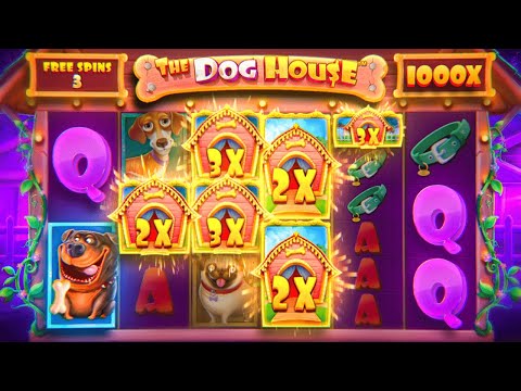 HUGE 1000x+ WIN ON DOG HOUSE MEGAWAYS!! (Bonus Buys)
