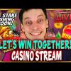 SLOTS LIVE 🔴 CASINO STREAM: BIG WINS and BONUS BUYS with mrBigSpin!