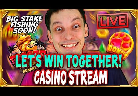 SLOTS LIVE 🔴 CASINO STREAM: BIG WINS and BONUS BUYS with mrBigSpin!