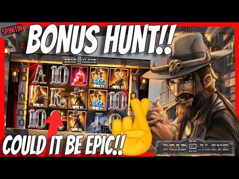 £400 Slots BONUS HUNT! Can I Hit The Wildline For The EPIC BIG WIN!!