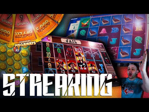 INSANE Live Stream Slot Streak! BIG win Compilation