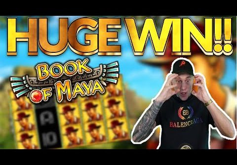 BIG WIN!! Book of Maya Big win – HUGE WIN on Casino slots from Casinodaddy