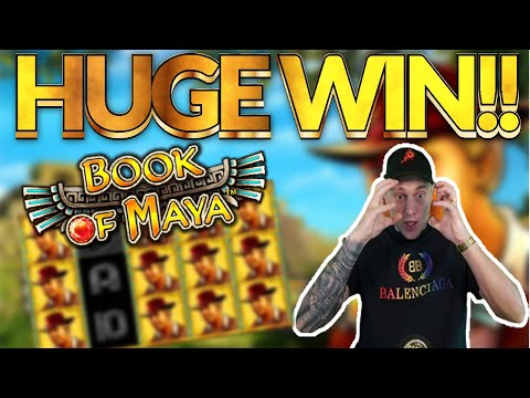 BIG WIN!! Book of Maya Big win – HUGE WIN on Casino slots from Casinodaddy
