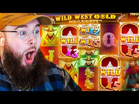 THE NEW WILD WEST GOLD MEGAWAYS SLOT PAID ME RECORD WINS! (Insane)