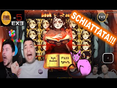 BIG WIN💰 Sbancata la BOOK of SHADOW [Riattivazioni] | SLOT ONLINE ITALIA 🎰EXE SLOT