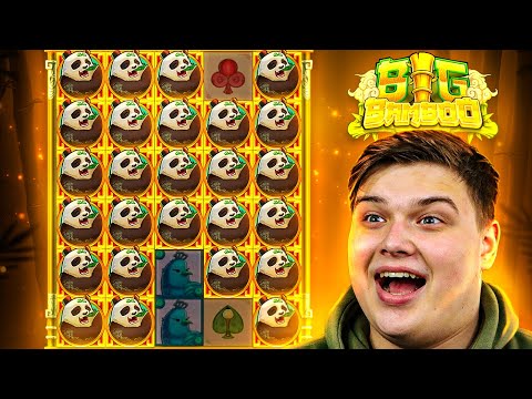 MY BIGGEST EVER 5000X BIG BAMBOO WIN! (RECORD)