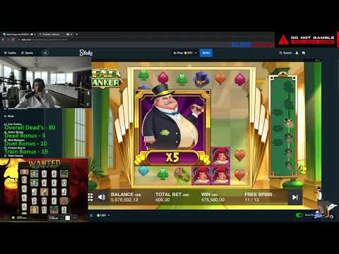 Trainwreckstv   1 2M WIN ON  FAT BANKER ! INSANE WIN