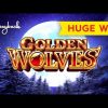 HUGE WIN, AWESOME! Golden Wolves Slot – SHORT & VERY SWEET!