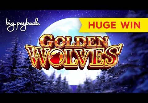 HUGE WIN, AWESOME! Golden Wolves Slot – SHORT & VERY SWEET!