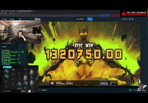 Trainwreckstv – INSANE 1.3M WIN ON HAND OF ANUBIS ! INSANE HIT !!! CASINO SESSION