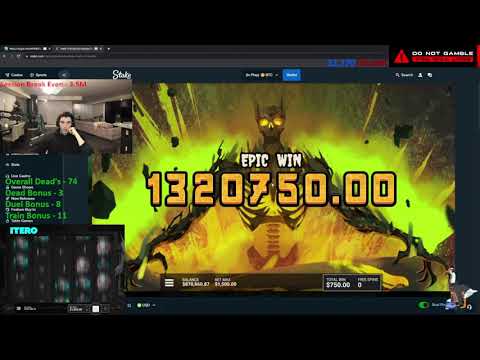 Trainwreckstv – INSANE 1.3M WIN ON HAND OF ANUBIS ! INSANE HIT !!! CASINO SESSION