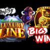 OMG!! 💥 INSANE POTENTIAL ON CASH EXPRESS LUXURY LINE SLOT MACHINE- BIG WIN AT THE CASINO