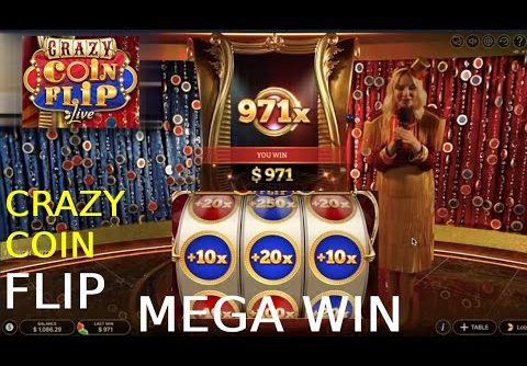 Crazy Coin Flip Mega Win /  Big WinToday  Crazy Coin Flip Slot Game Crazy #crazy_coinflip