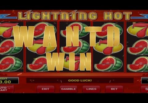 LIGHTNING HOT CASINO SLOTS 🔥 TOP WANTED WIN 🔥🔥 الربح مطلوب