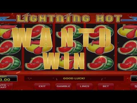 LIGHTNING HOT CASINO SLOTS 🔥 TOP WANTED WIN 🔥🔥 الربح مطلوب