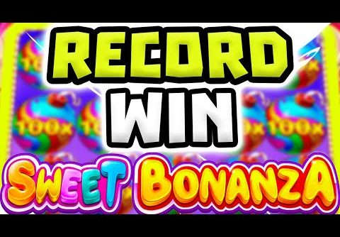 MY RECORD SWEET BONANZA 🍭 SLOT WIN 🔥 OMG THIS IS UNBELIEVABLE‼️ *** RECORD WIN ***