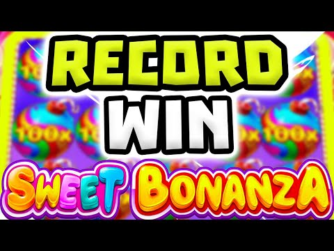 MY RECORD SWEET BONANZA 🍭 SLOT WIN 🔥 OMG THIS IS UNBELIEVABLE‼️ *** RECORD WIN ***