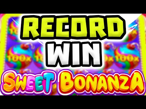 MY RECORD SWEET BONANZA 🍭 SLOT WIN 🔥 OMG THIS IS UNBELIEVABLE‼️ *** RECORD WIN ***