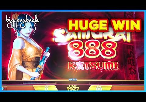 AWESOME SESSION! Samurai 888 Katsumi Slot – HUGE WIN!