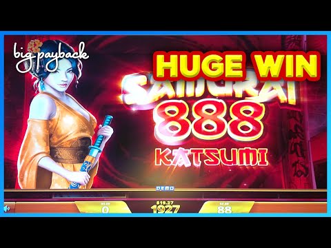 AWESOME SESSION! Samurai 888 Katsumi Slot – HUGE WIN!