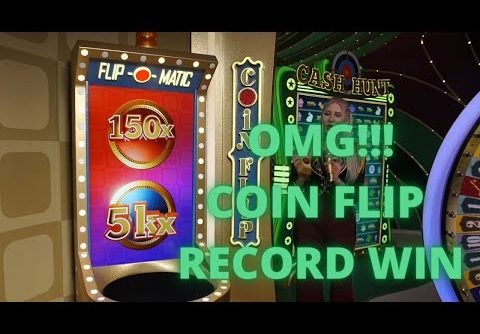 5000XXX !!!! NEW RECORD WIN COIN FLIP CRAZYTIME