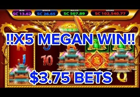 LONG ZHI BAO ZHANG • $3.75 BETS • 5X MEGA WIN • CHUMBA CASINO • ONLINE SLOTS