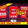 HIGH LIMIT PROGRESSIVE JACKPOT! DOUBLE JACKPOT GEMS – $9 BET – BIG WIN!! WINSTAR