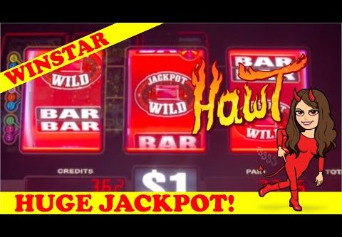 HIGH LIMIT PROGRESSIVE JACKPOT! DOUBLE JACKPOT GEMS – $9 BET – BIG WIN!! WINSTAR