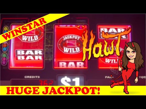 HIGH LIMIT PROGRESSIVE JACKPOT! DOUBLE JACKPOT GEMS – $9 BET – BIG WIN!! WINSTAR