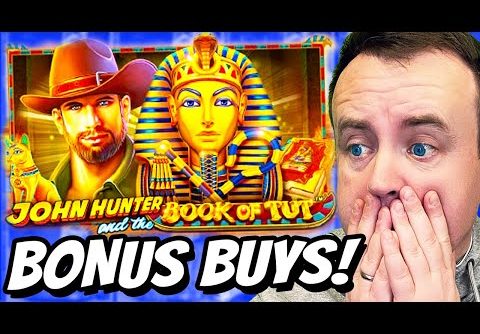 BONUS BUYS BIG WIN on Book Of Tut Slot!