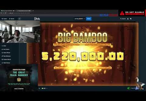 BIG WIN !! Trainwreckstv  HIT JUICER 5.3M ON BIG BAMBOO ! INSANE WIN ! 15000X