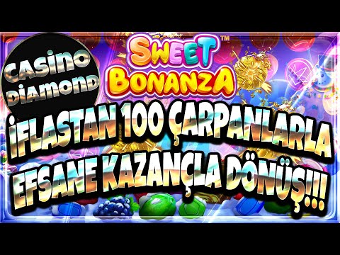 Sweet Bonanza | EFSANE DÖNÜŞLE EFSANE KAZANÇ GELDİ | BIG WIN #sweetbonanzarekor #bigwin #slot