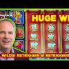 AWESOME RETRIGGERS! Ying Cai Shen Slot – HUGE WIN SESSION!