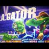 SUPER BIG WINS on L.A. GATOR + UNICORN MOON + DOUBLE AGENT SLOT MACHINE POKIE BONUSES PALA CASINO