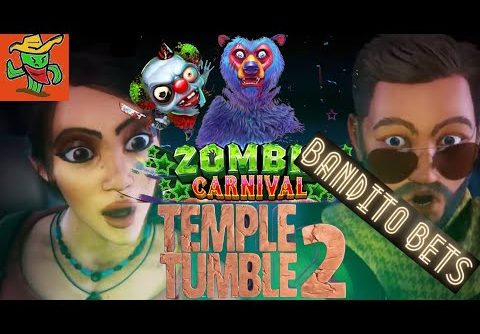 NEW SLOT GAMES! HURRY! MEGA WIN! || Temple Tumble 2 + Zombie Carnival || Pulsz.com