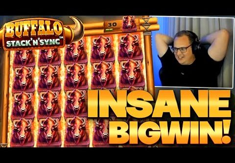 INSANE BIG WIN on Buffalo Stack ‘N Sync! (NEW SLOT)