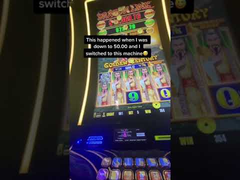 BIG WIN on Golden Century Dragon LINK SLOT machine #shorts