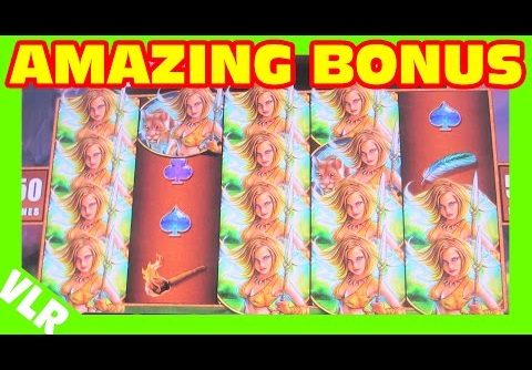 Cavegirl Dawn – HUGE BIG WIN – MAX BET Slot Machine Bonus