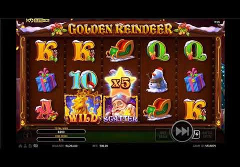 Siêu hấp dẫn với màn Mega Win cùng game Slot Golden Reindeer | C.A.S.I.N.O Online Kdslots