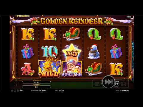 Siêu hấp dẫn với màn Mega Win cùng game Slot Golden Reindeer | C.A.S.I.N.O Online Kdslots