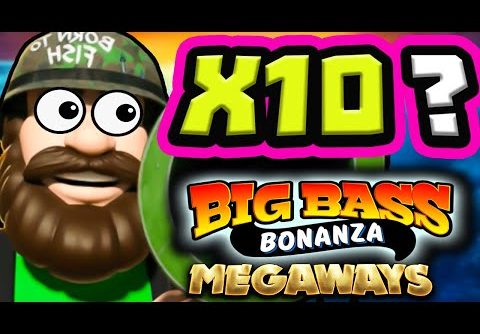 BIG BASS BONANZA MEGAWAYS 🐟 SLOT MEGA BIG WIN BONUS HUNT 🔥 OMG IS THIS X10⁉️